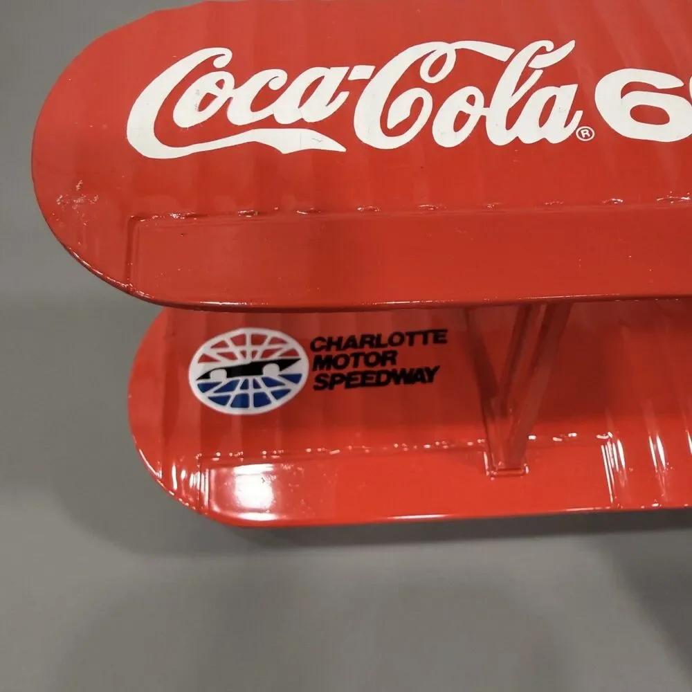 Coca-Cola Military Airplane Diecast Red White Coca-Cola 600 Charlotte 1994